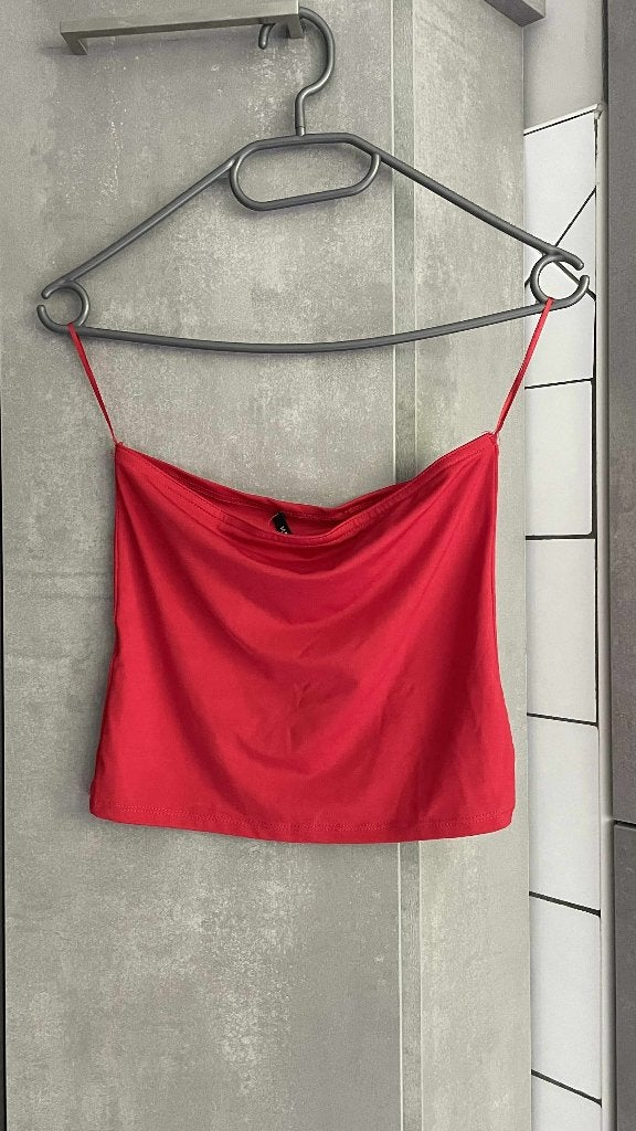 MANGO rode hoofdband TOP S, Kleding | Dames, Mango, Ophalen of Verzenden, Zo goed als nieuw, Rood