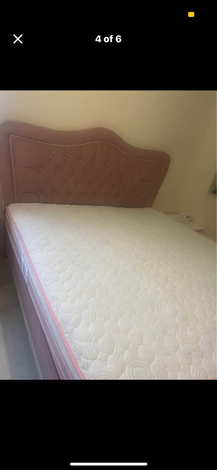 2 personen bed 180 zonder matras, Ophalen, Zo goed als nieuw