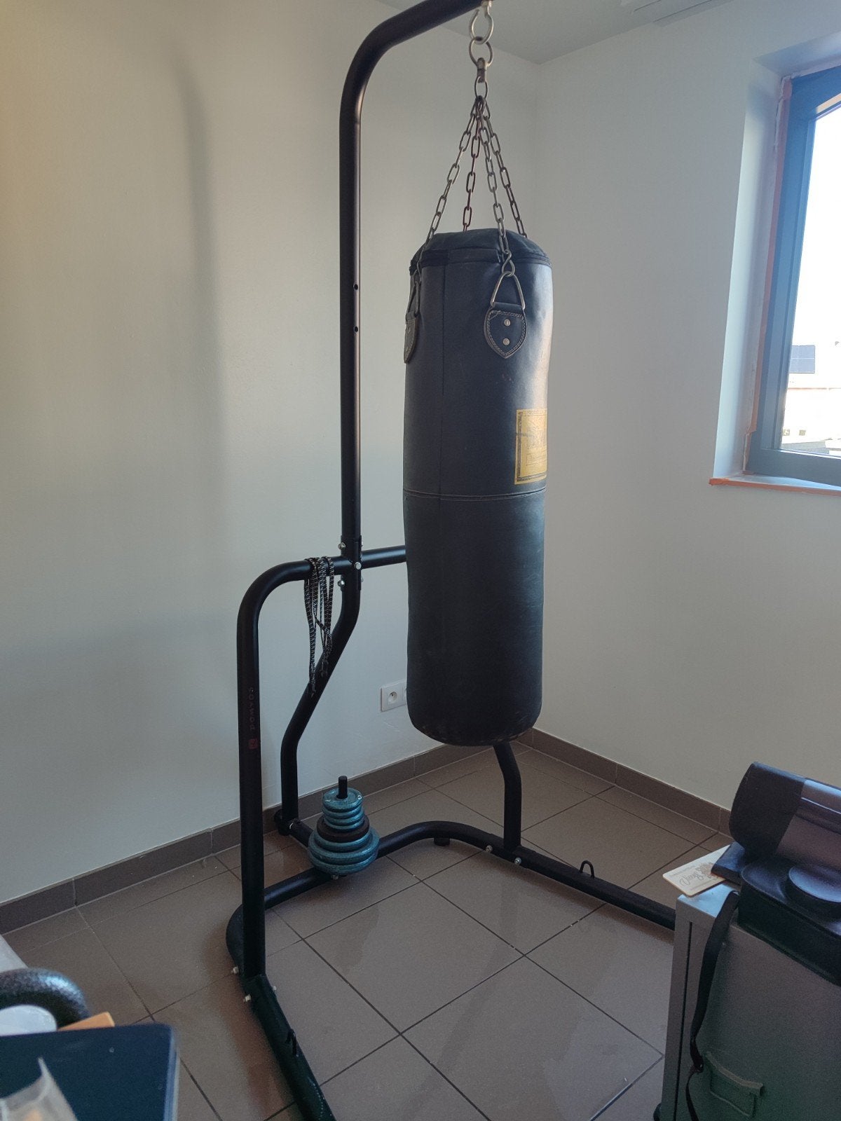 boksstandaard, Enlèvement, Utilisé, Sac de boxe