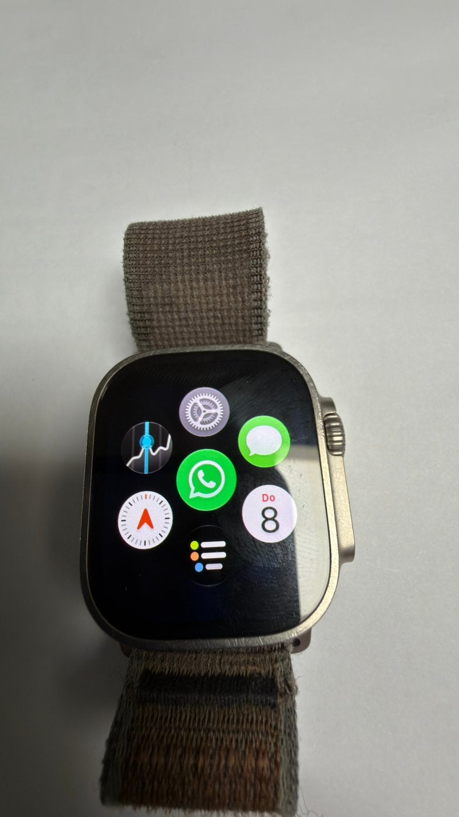 Apple iwatch ultra 2, Ophalen, Zo goed als nieuw, Grijs