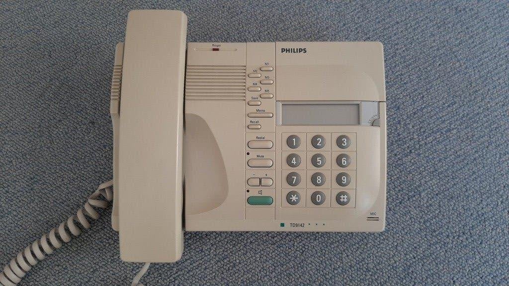 Philips telefoon zo goed als nieuw!, Telecommunicatie, Vaste telefoons | Niet Draadloos, Ophalen of Verzenden, Zo goed als nieuw