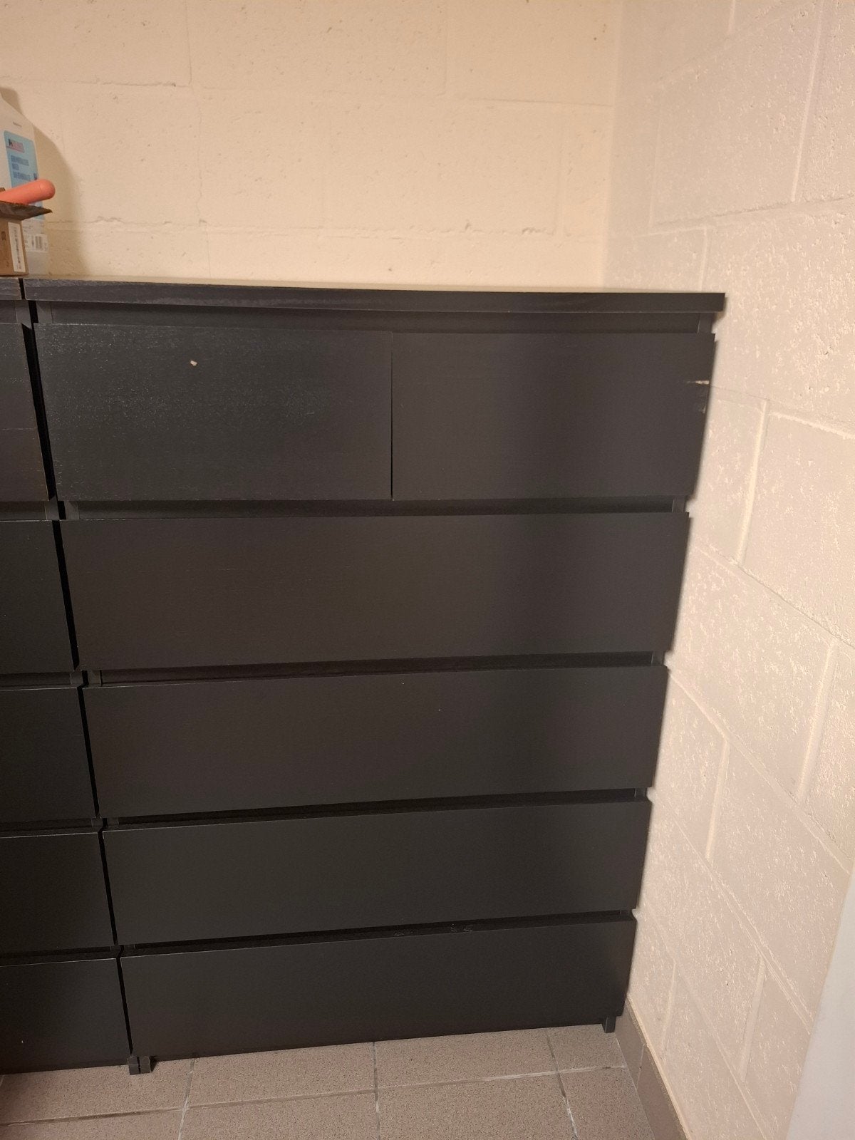 malm ikea kast, Ophalen