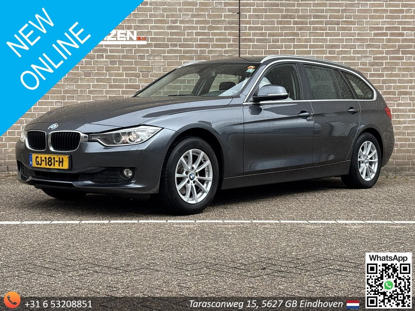 BMW 316 3-serie Touring 316d Executive | Climate | Cruise |, Autos, Argent ou Gris, Achat, Entreprise, Electronic Stability Program (ESP)