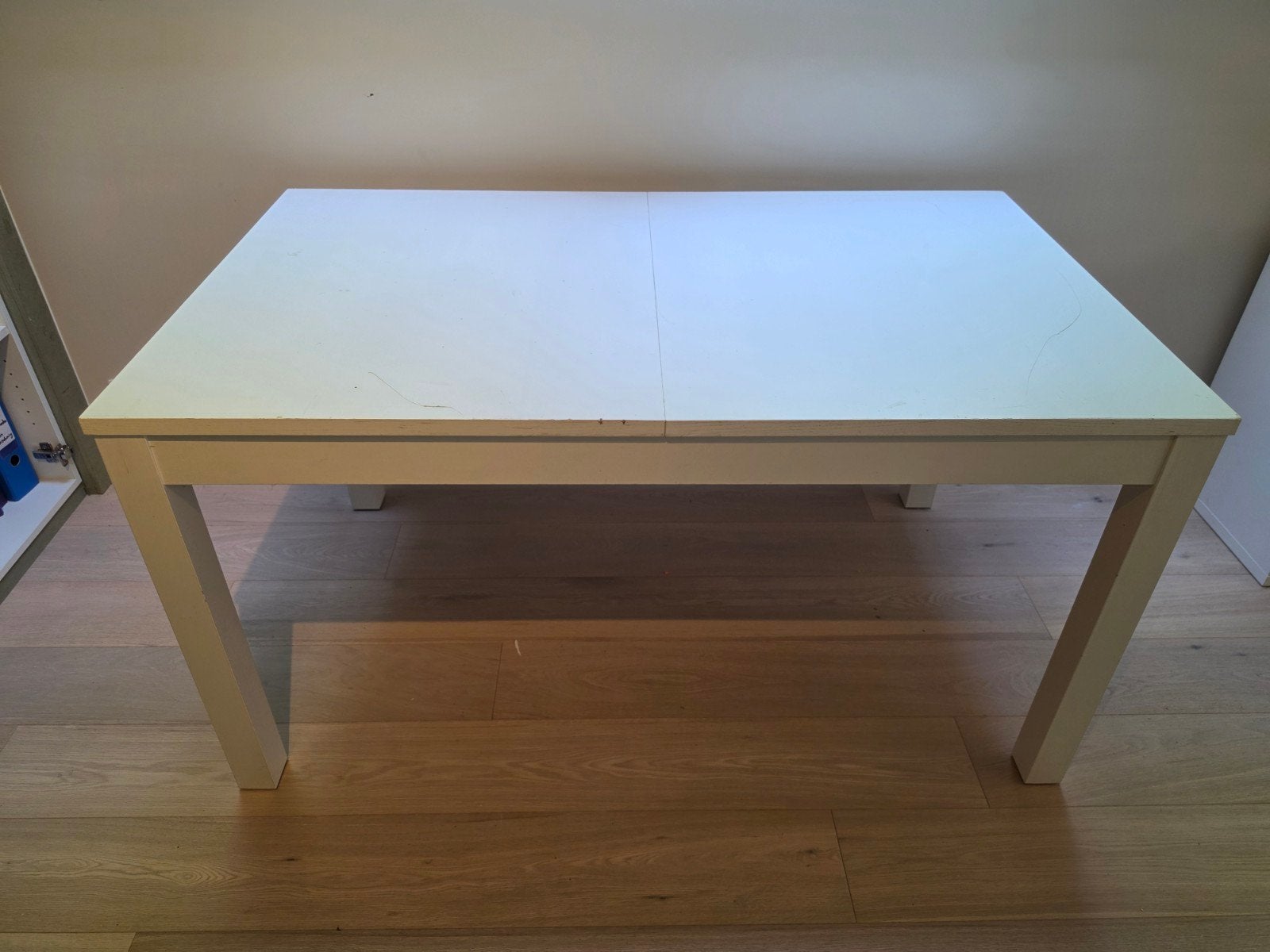ikea bjursta tafel 84x140cm, Huis en Inrichting, Ophalen, 100 tot 150 cm, 50 tot 100 cm
