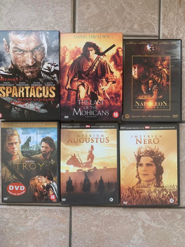 DVD - Historische reeksen - actie, Ophalen of Verzenden, Zo goed als nieuw