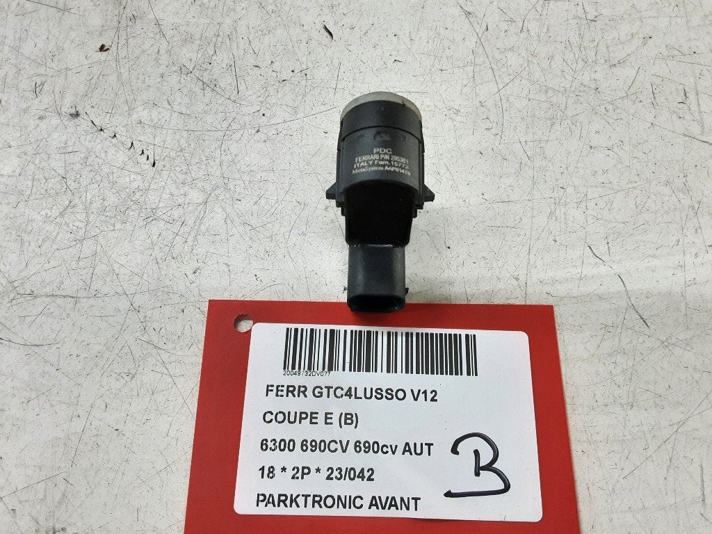 CAPTEUR AIDE AU STATIONNEMENT Ferrari GTC4 Lusso (15772), Autos : Pièces & Accessoires, Mevr. I. Hauben, Ferrari, Utilisé, Rue de l'Espoir 34 34
4030  GRIVEGNÉE, BE