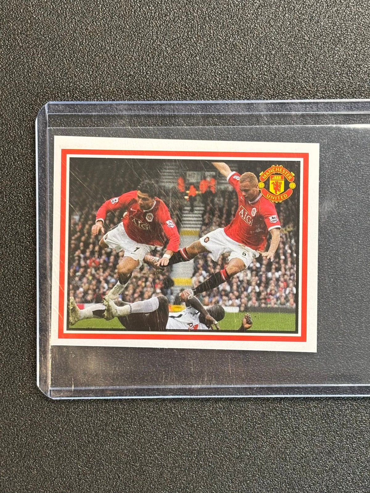 Cristiano Ronaldo 2007 Panini Manchester United sticker K, Ophalen of Verzenden, Nieuw, Sticker