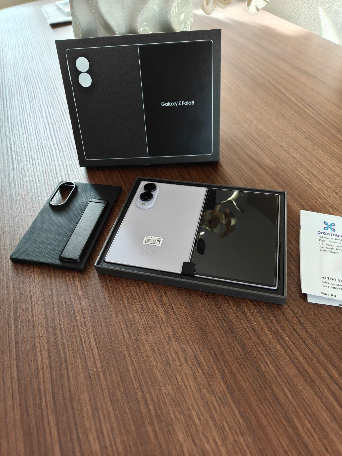 Samsung Galaxy Z Fold 8 Passeport ! 256GB ! Neuf ! Facture !, Télécoms, Téléphonie mobile | Samsung, Enlèvement ou Envoi, Galaxy Z Fold