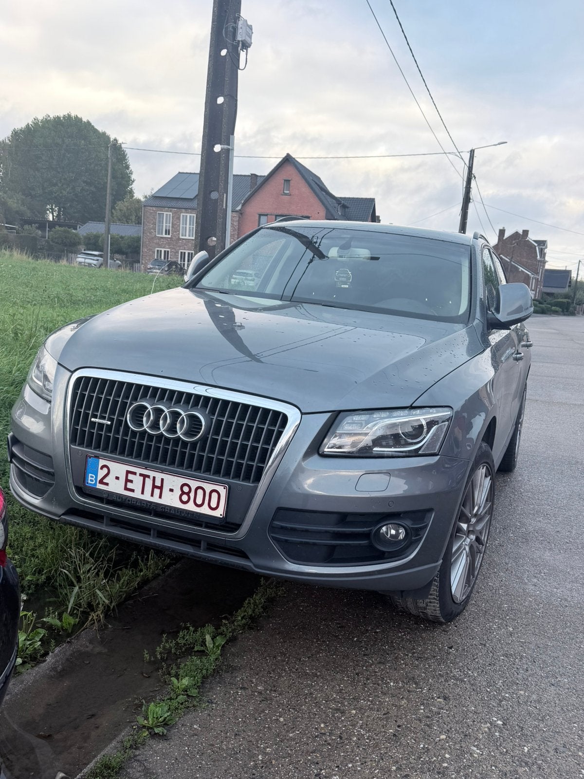 Audi Q5 2012, Autos, Cuir, Argent ou Gris, Achat, Entreprise