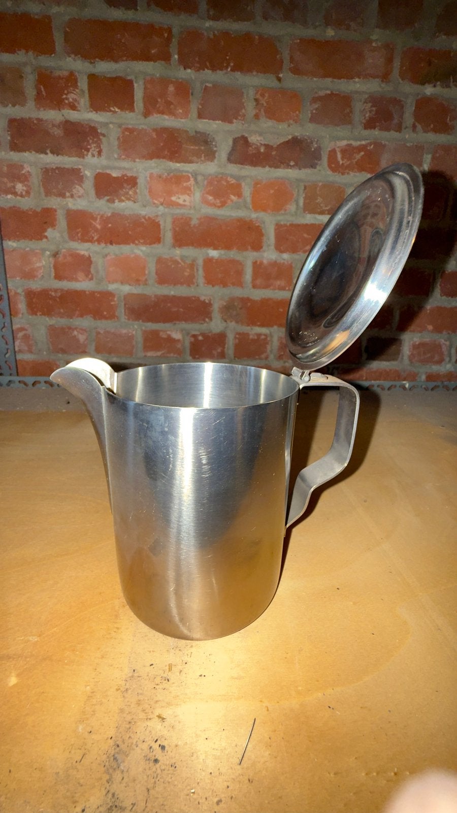 Pot en inox 15 cl de hauteur, Enlèvement