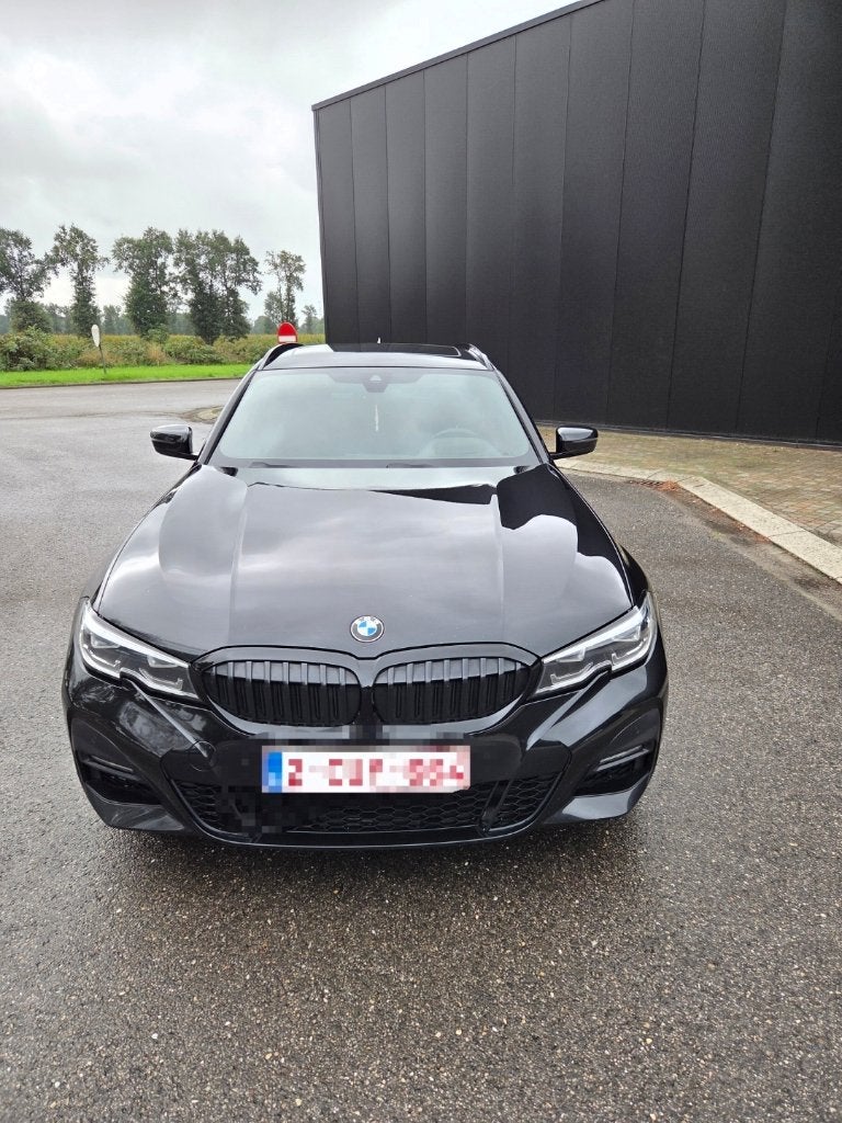 Bmw 318d m-pack, Autos, Cuir, Achat, Noir, Automatique