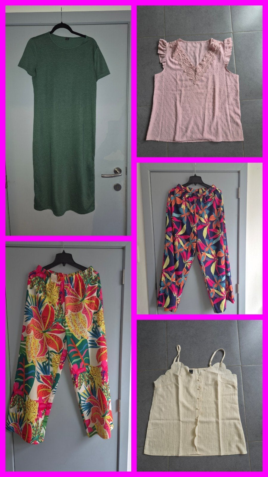 5-Delig pakket SHEIN, Kleding | Dames, Dames-kledingpakketten, Ophalen of Verzenden, Zo goed als nieuw, Maat 42/44 (L)