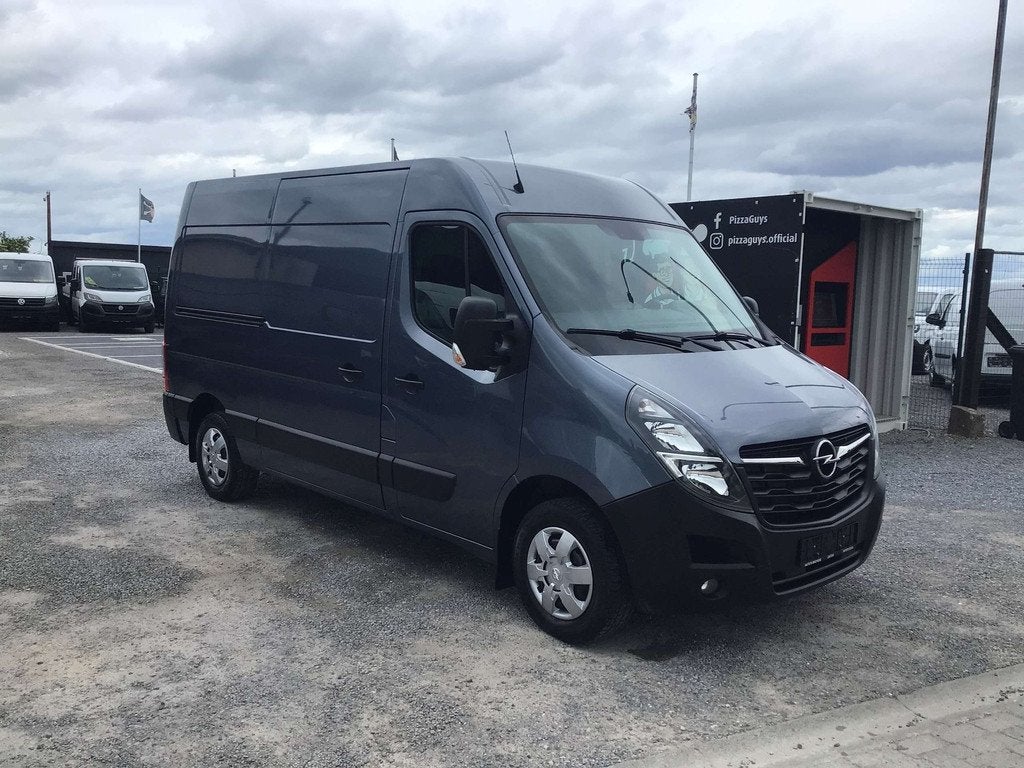 Opel Movano l2h2 150pk 2020 70000km full/option 16950e ex, Stof, Gebruikt, 2300 cc, Bedrijf