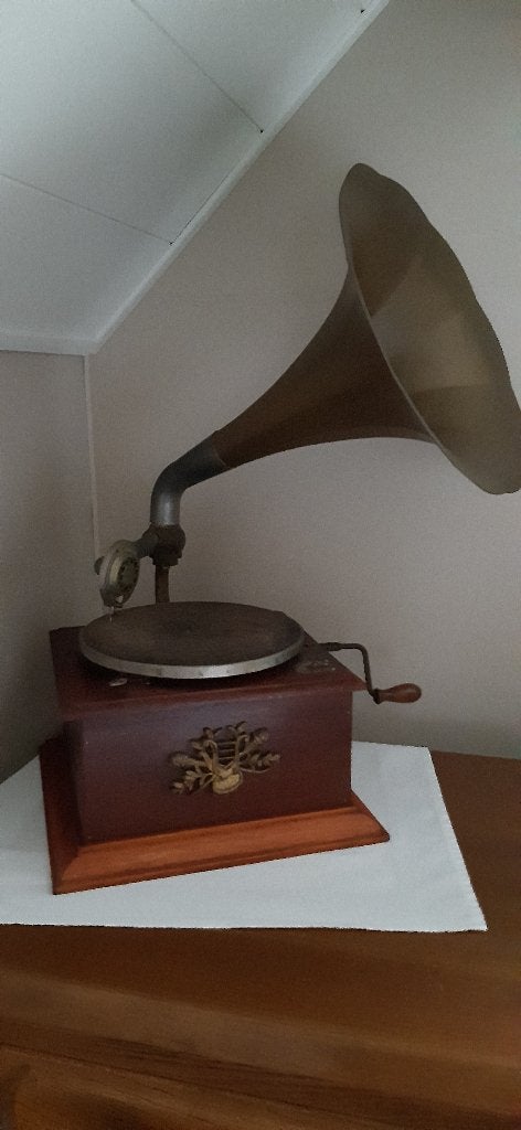 Grammofoon, Antiek en Kunst, Antiek | Tv's en Audio, Ophalen