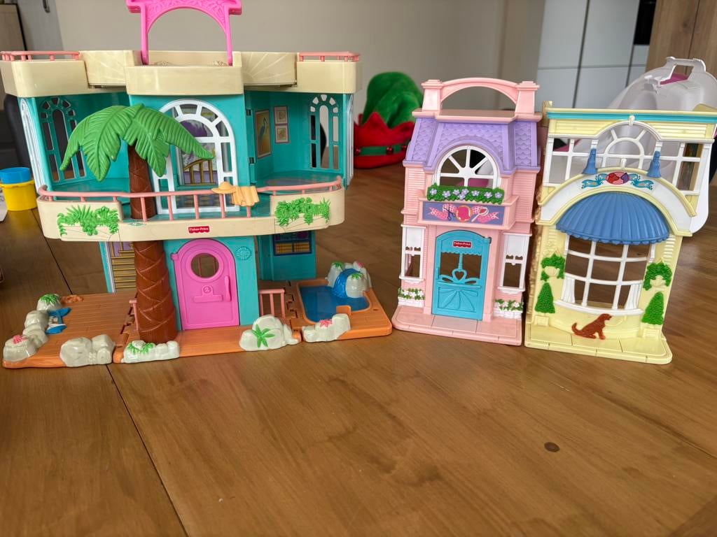 Vintage fisher Price sweet loving family poppenhuizen, Kinderen en Baby's, Speelgoed | Poppenhuizen, Ophalen, Gebruikt, Poppenhuis