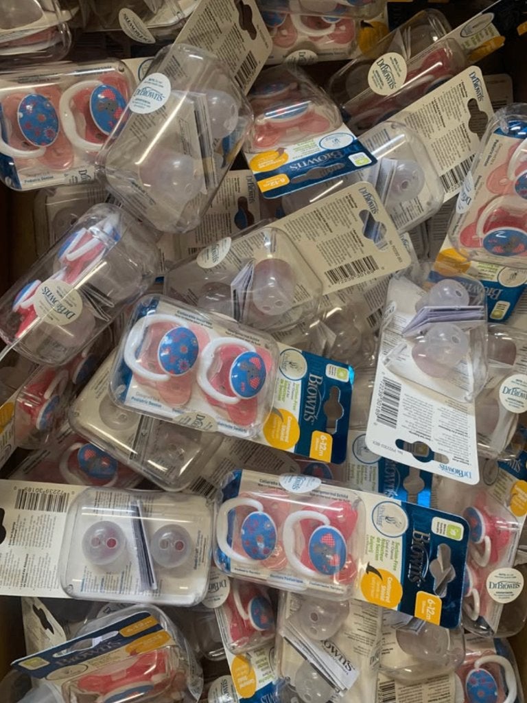 lot de tétines dr browns & pacifier - pour revendeur, Enlèvement ou Envoi, Neuf