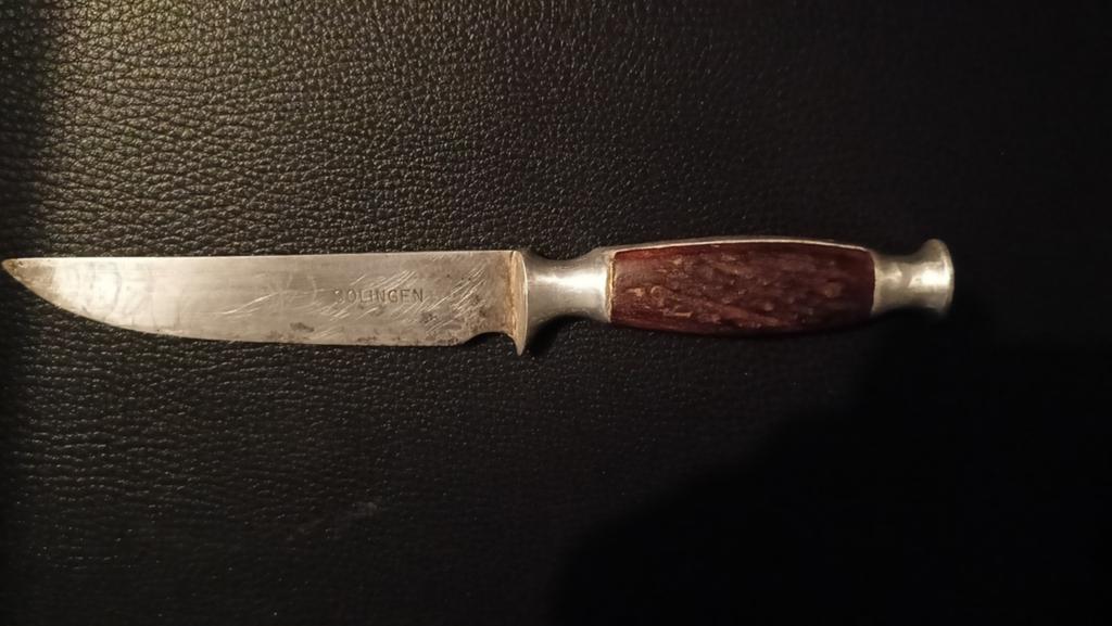 Couteau ancien WW2 Solingen, Collections, Enlèvement ou Envoi, Armée de terre, Couteau ou Poignard