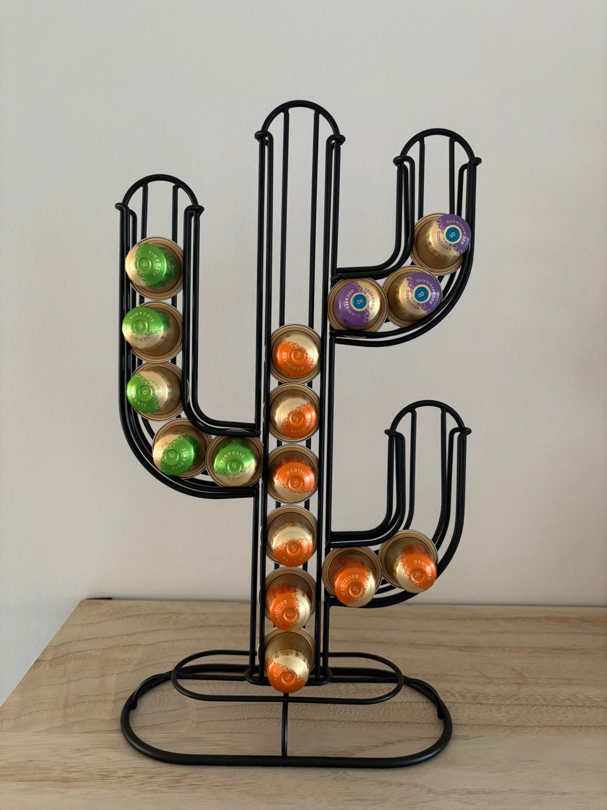 Capsulehouder in de vorm van een cactus, Ophalen of Verzenden, Zo goed als nieuw, Nespresso, Capsulehouder