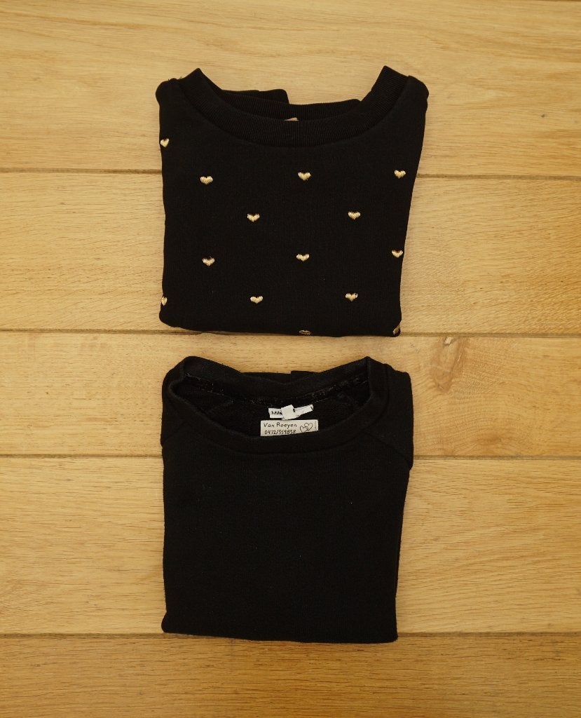 2 truien JBC, 9 jaar, Enfants & Bébés, Vêtements enfant | Taille 134, Enlèvement ou Envoi, Pull ou Veste, JBC, Comme neuf