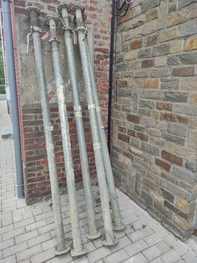 Constructiestokken, Ophalen, Gebruikt