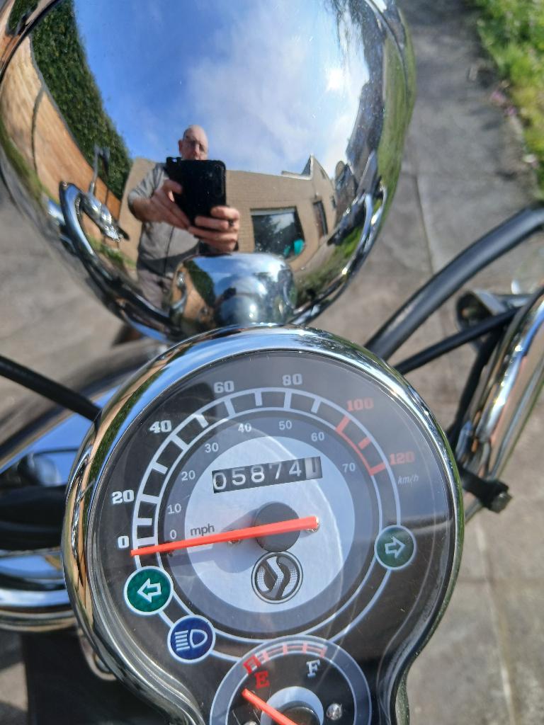 retro scooter, Enlèvement, Utilisé, Overige merken