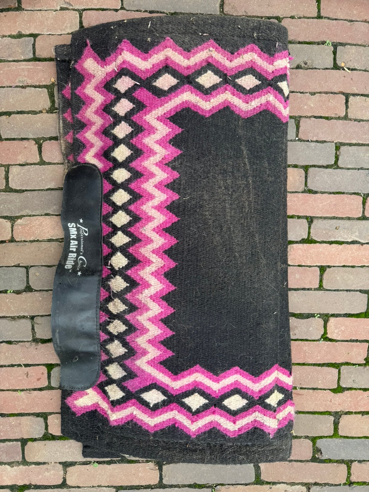 Western pads professional’s choice, pool’s (vilt), stonedeek, Dieren en Toebehoren, Ophalen, Gebruikt, Zadeldekje, Overige merken