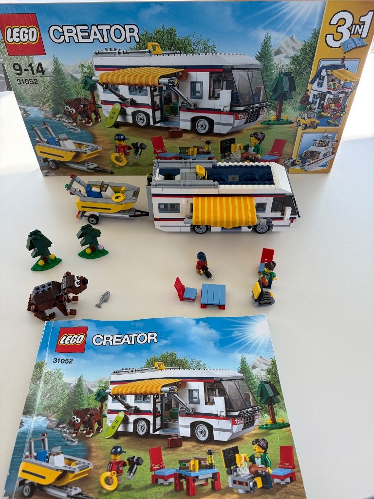 Lego creator 3-in-1 31052 vakantieplekjes, Lego, Ensemble complet, Comme neuf, Enlèvement