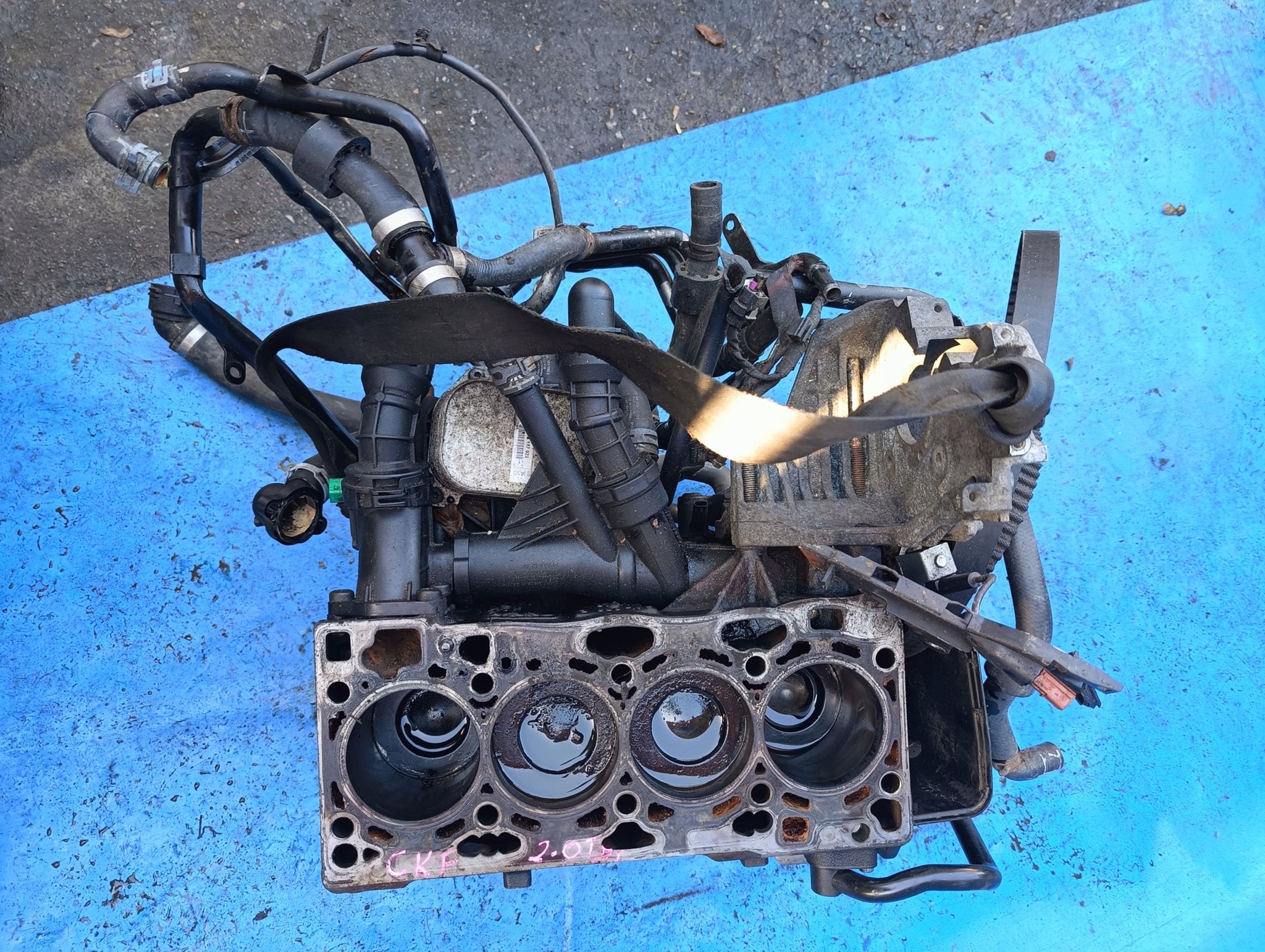 Moteur CKFB Nu GOLF OCTAVIA SKODA VW, Verzenden, Gebruikt, Overige automerken