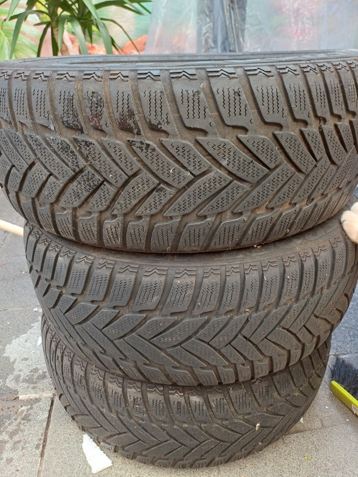 3 Dunlop winterbanden 205/55 R16, Autos : Pièces & Accessoires, Pneus & Jantes, Pneus hiver, 16 pouces, Véhicule de tourisme, 205 mm