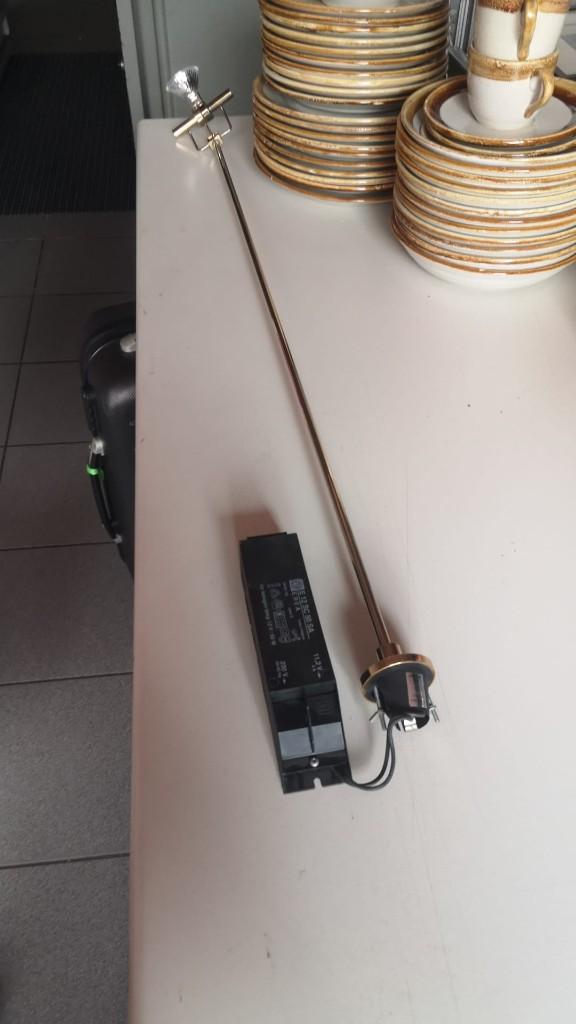 schilderij-verlichting, Ophalen, Metaal of Aluminium, Zo goed als nieuw, Modern-chique !