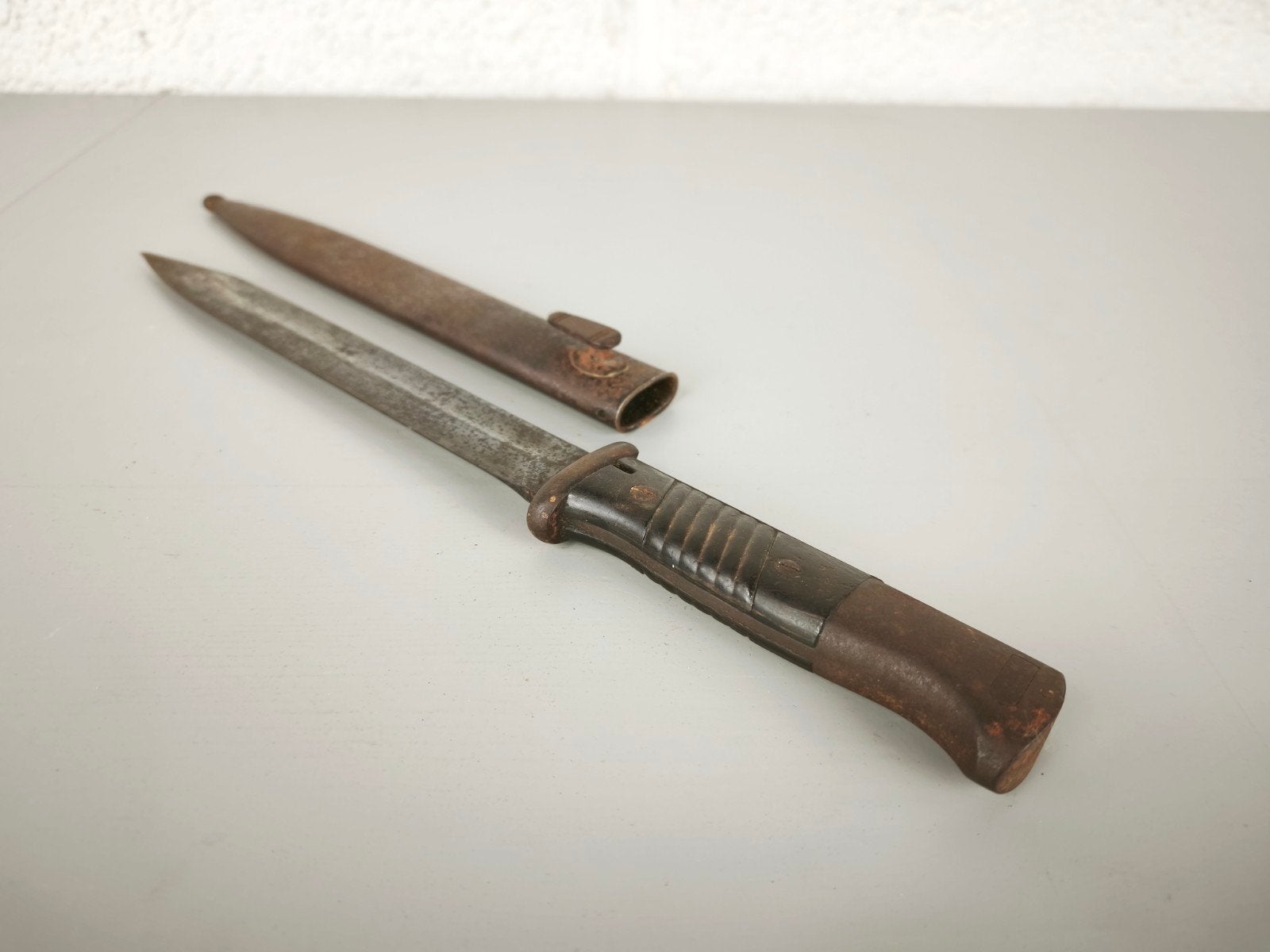 Duitse K98 bajonet nummergelijk, Ophalen of Verzenden, ., ., .