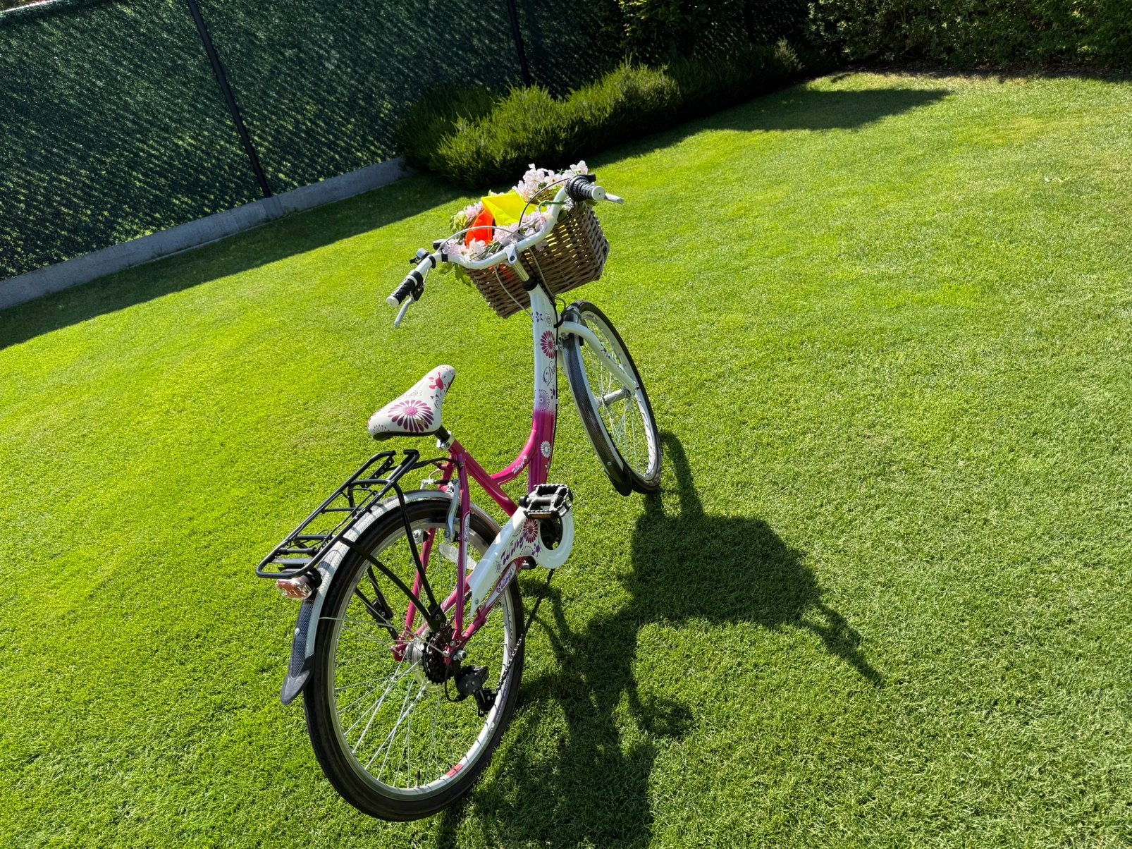 Mooie meisjesfiets, Fietsen en Brommers, Ophalen, Zo goed als nieuw, 24 inch