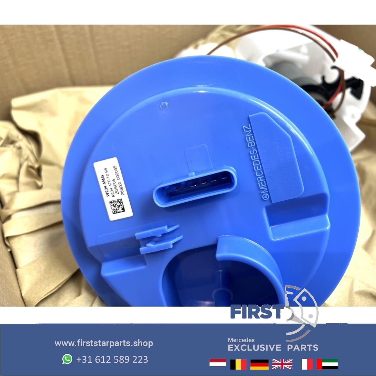 A2044701094 W204 63 AMG BRANDSTOFPOMP C63 E63 ML63 GL63 R63, Utilisé, -, -, Enlèvement ou Envoi