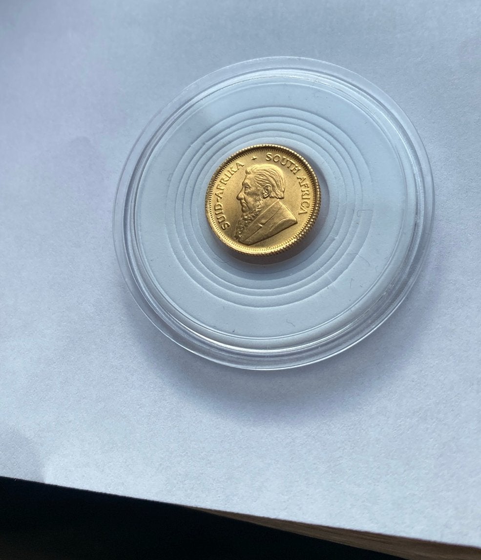 Piece d’or 1/10 Kruggerand « MINT CONDITION », Enlèvement ou Envoi, Or