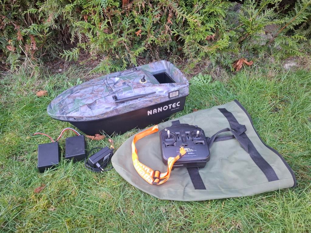 Voerboot nanotec pro vexilar nieuwstaat garantie, Watersport en Boten, Ophalen of Verzenden