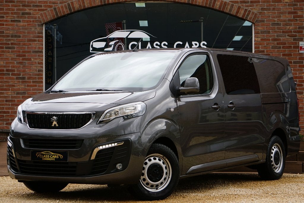 2.0 PEUGEOT EXPERT PREMIUM EDITION L3 DOUBLE CABINE TVA-BTW, 90 kW, Argent ou Gris, Achat, Euro 6