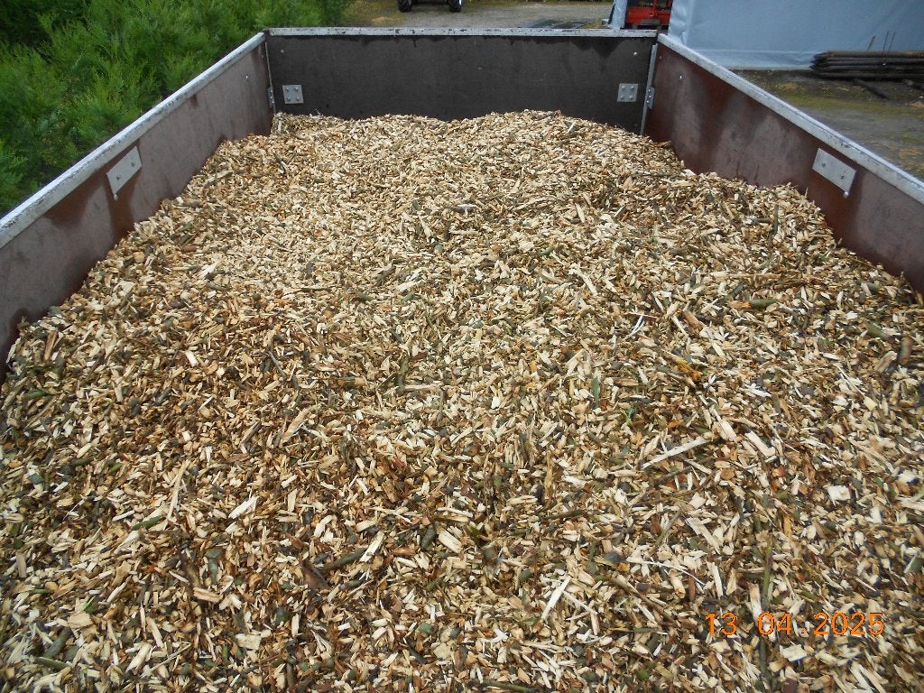 Houtsnippers gratis levering, Enlèvement