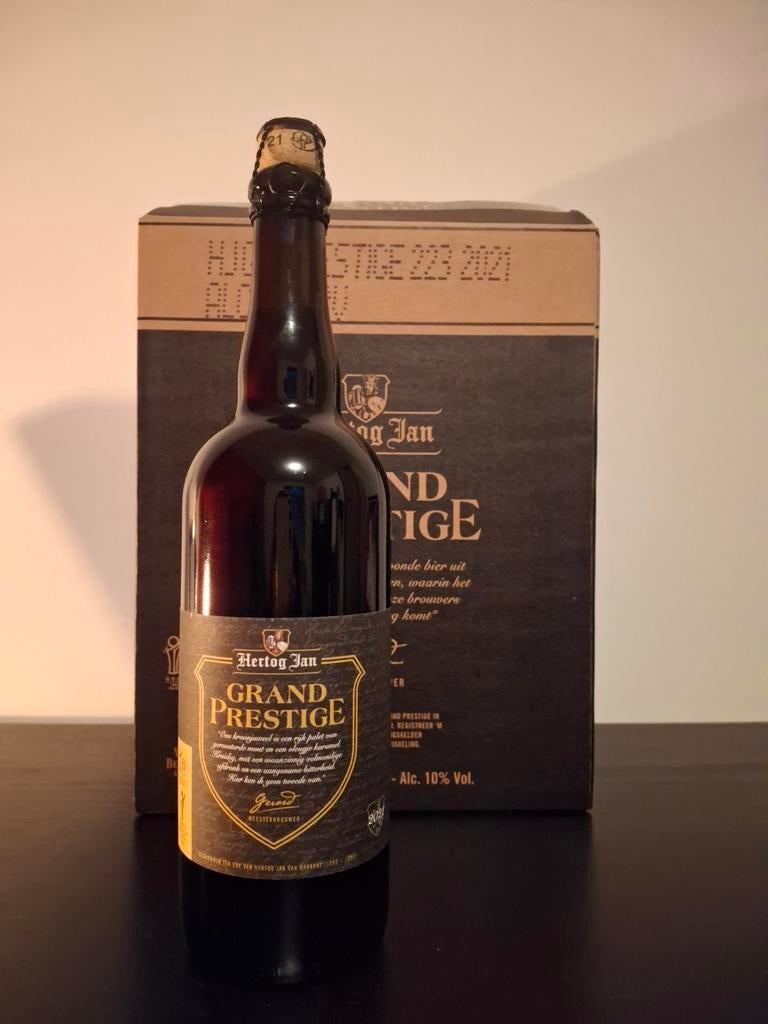 Hertog Jan Grand Prestige - 2021 - 75cl - fles of doos, Verzamelen, Biermerken, Ophalen, Hertog Jan
