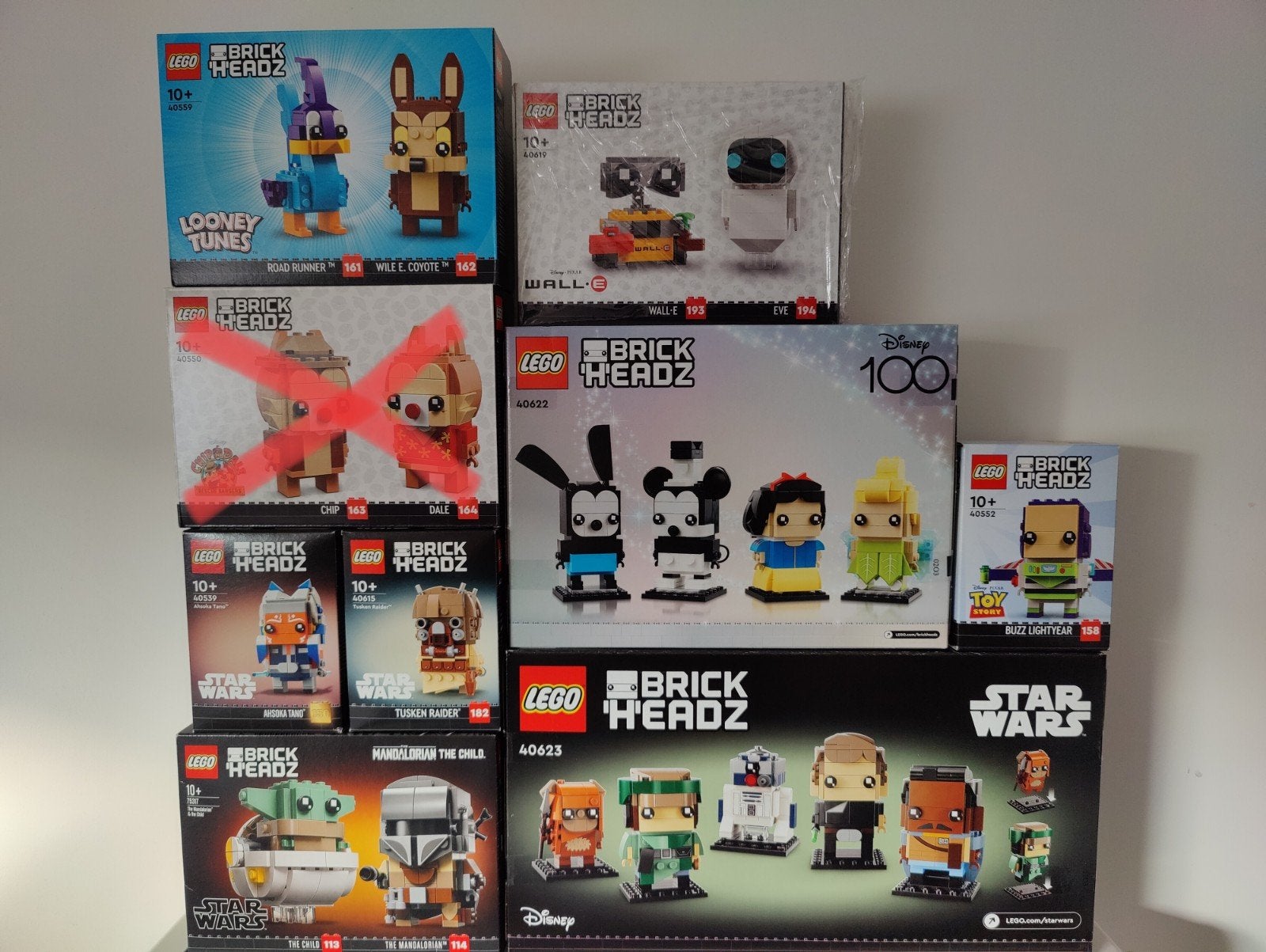 Lego Brickheadz Kollektion, Enfants & Bébés, Jouets | Duplo & Lego, Neuf, Enlèvement ou Envoi, BrickHeadz, Lego