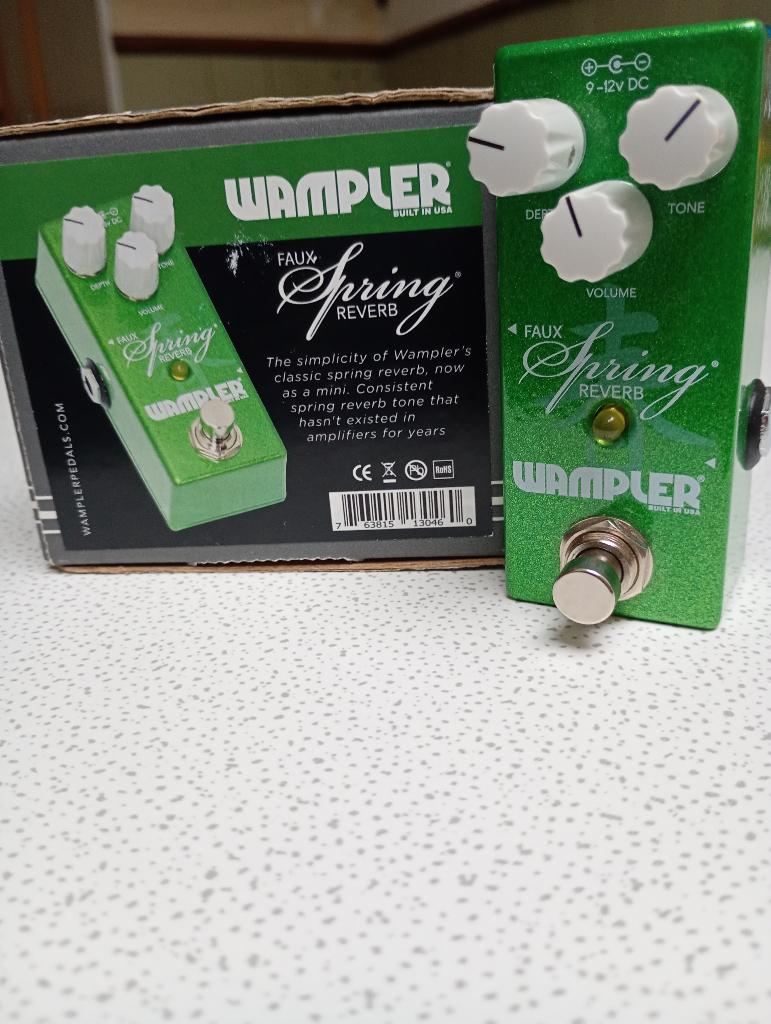 Wampler mini reverb, Enlèvement ou Envoi, Comme neuf, Reverb