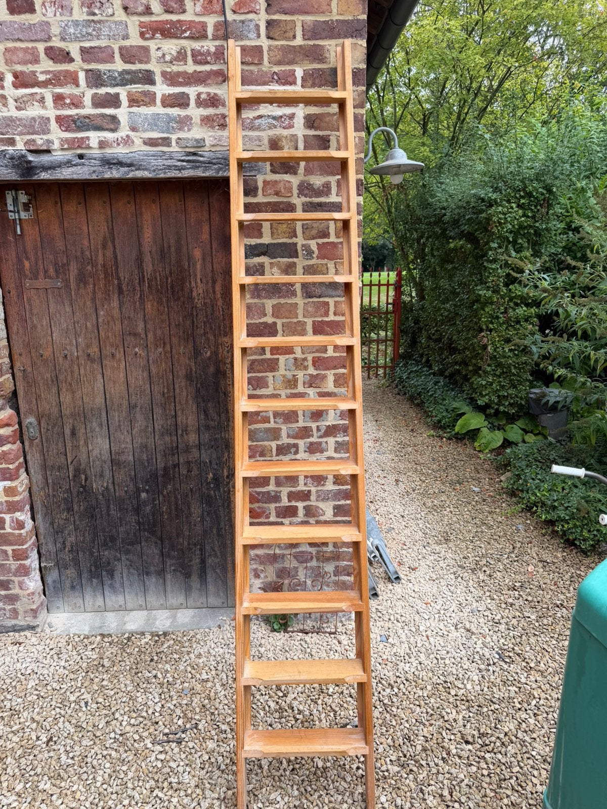 Échelle d'escalier en bois, Bricolage & Construction, Enlèvement, Comme neuf, Échelle