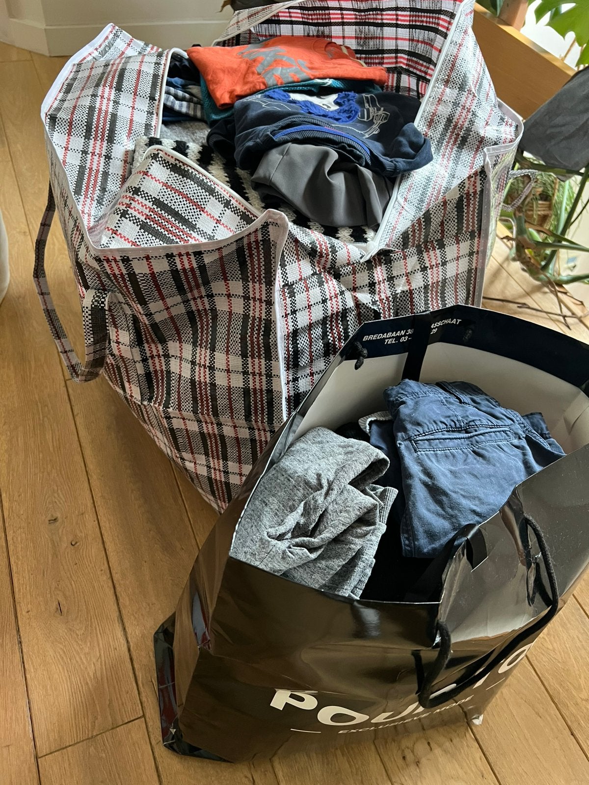 Grote zak kleding, Kinderen en Baby's, Ophalen, Gebruikt, Jongen of Meisje, Overige typen