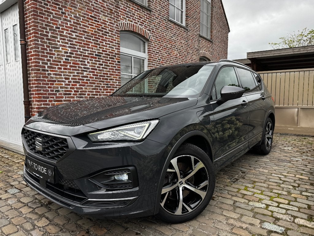 Seat Tarraco 1.4 TSI PHEV FR-Design Leder Trekhaak Camera, Autos, Argent ou Gris, Achat, Euro 6, Entreprise