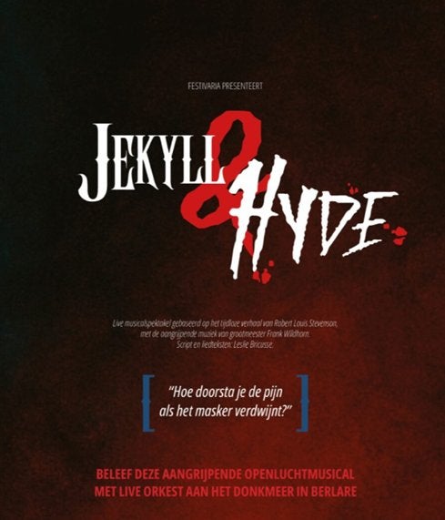 2 e-tickets voor JEKYLL & HYDE/BERLARE op 23/08, Tickets en Kaartjes, Twee personen