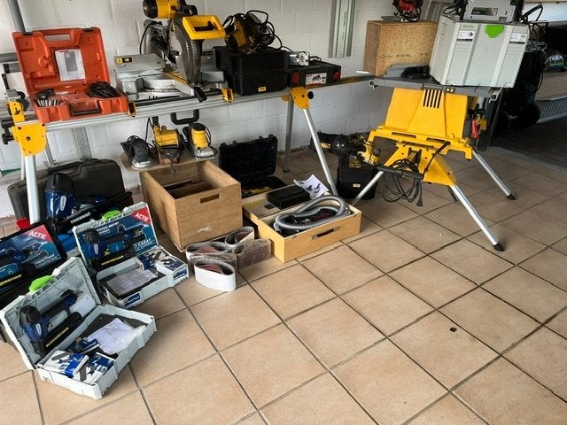 Scies circulaires et autres petits outils, Bricolage & Construction, Enlèvement, Utilisé