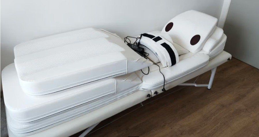 1x Hhp prof andullatie  andumedic massage matras infrarood, Sport en Fitness, Massageproducten, Zo goed als nieuw, Apparaat, Ophalen