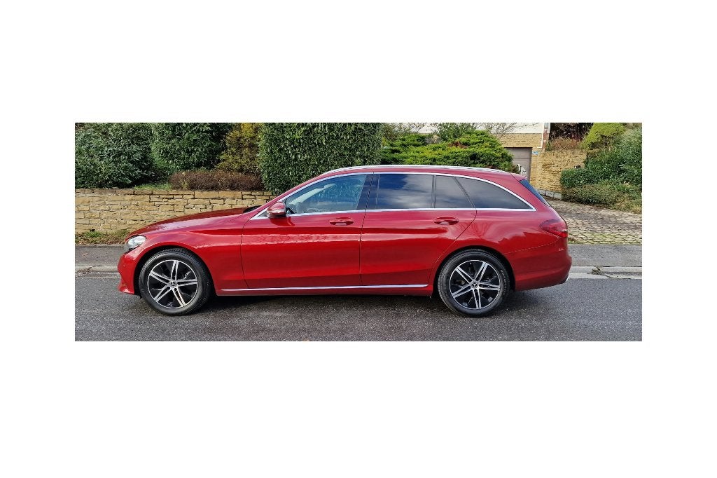 Mercedes-Benz C 200 d Break – automatique 9G-Tronic  – 2020, Auto's, Achterwielaandrijving, 1800 kg, 4 cilinders, Leder en Stof