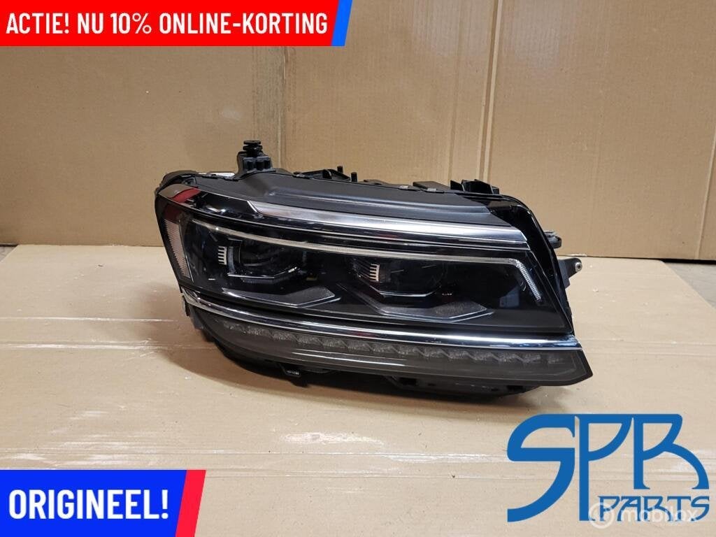 VW TIGUAN 5NA VOL LED Koplamp RECHTS 5NB941114E 5NB941082E, Gebruikt, VOLKSWAGEN, Volkswagen, Ophalen of Verzenden