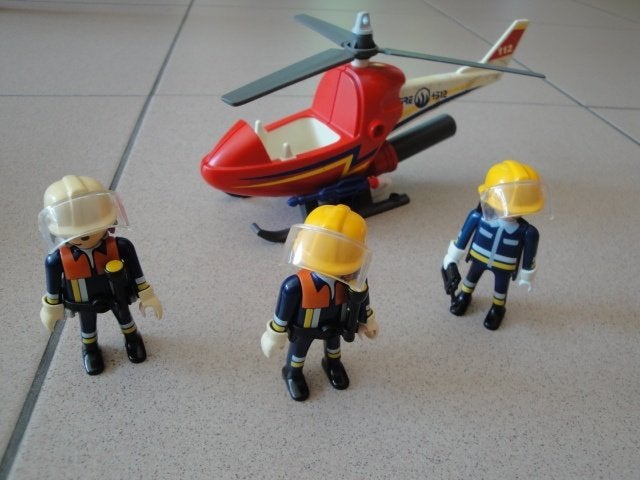 Brandweermannen van Playmobil, Ophalen of Verzenden, Gebruikt