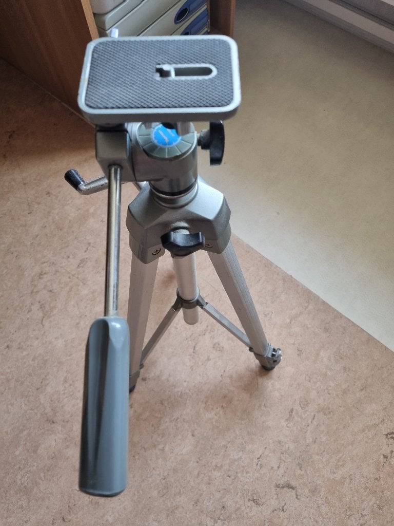 statieven fototoestel, Audio, Tv en Foto, Ophalen, Overige merken, Driepoot, Zo goed als nieuw